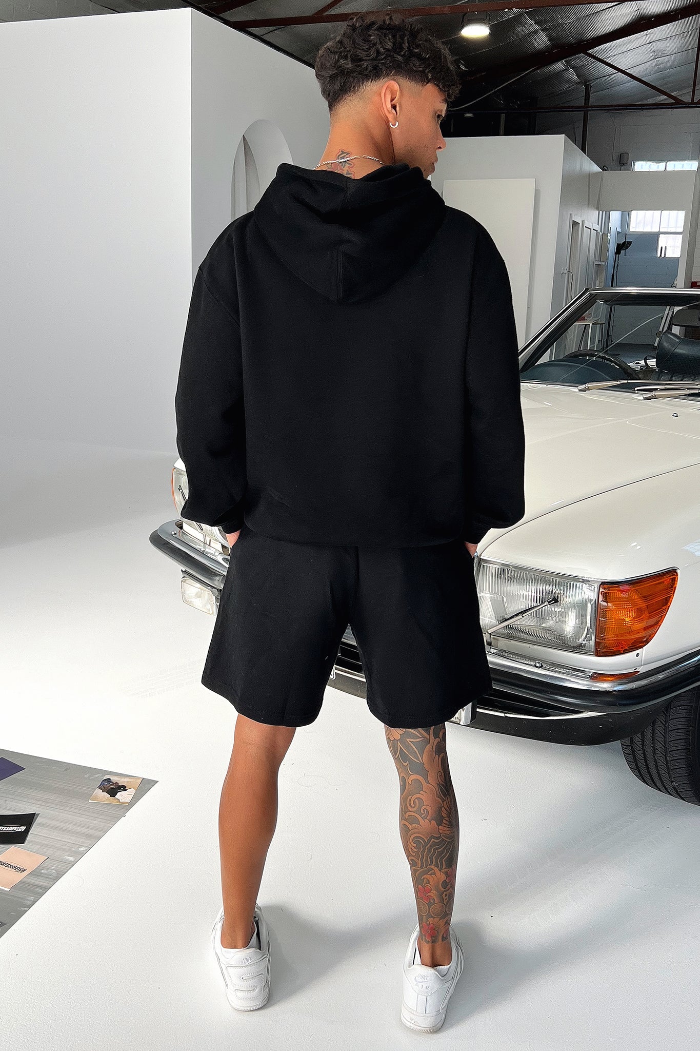 Series 10 3/4 Shorts - Black