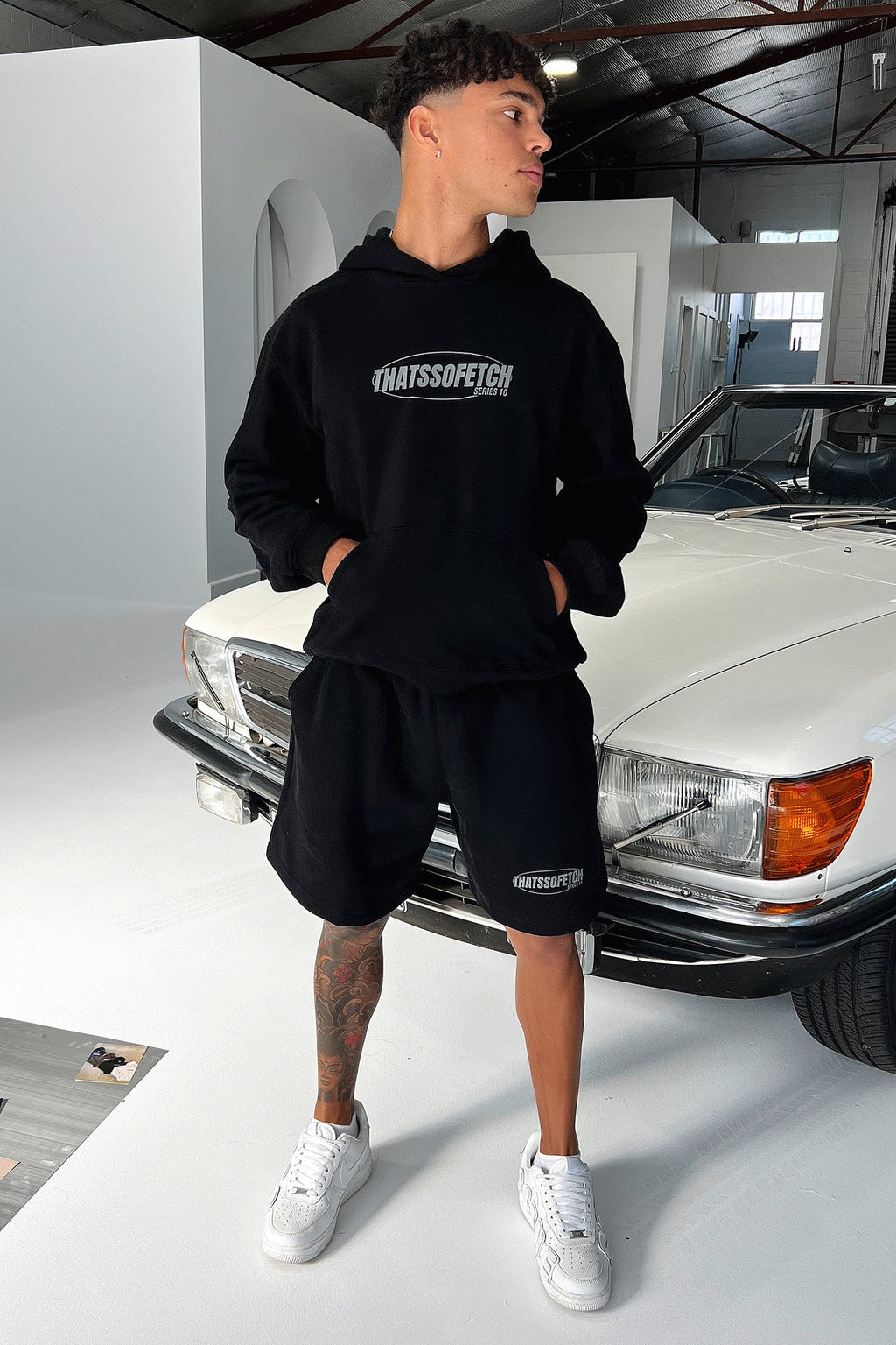 Series 10 3/4 Shorts - Black