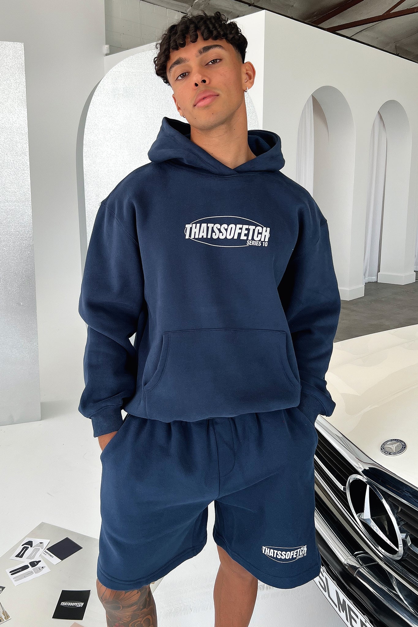 Series 10 3/4 Shorts - Navy