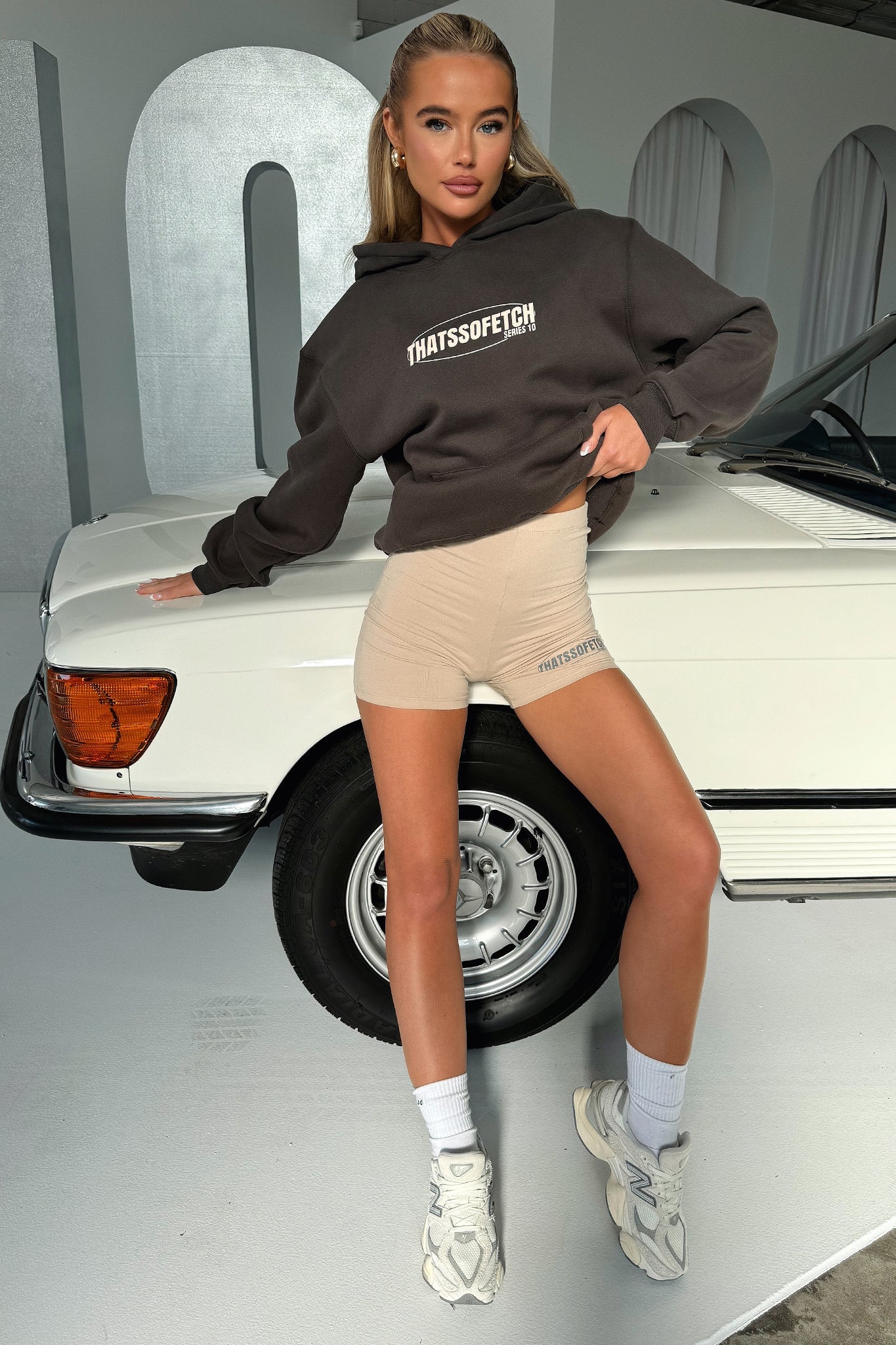 Series 10 Bike Shorts - Beige