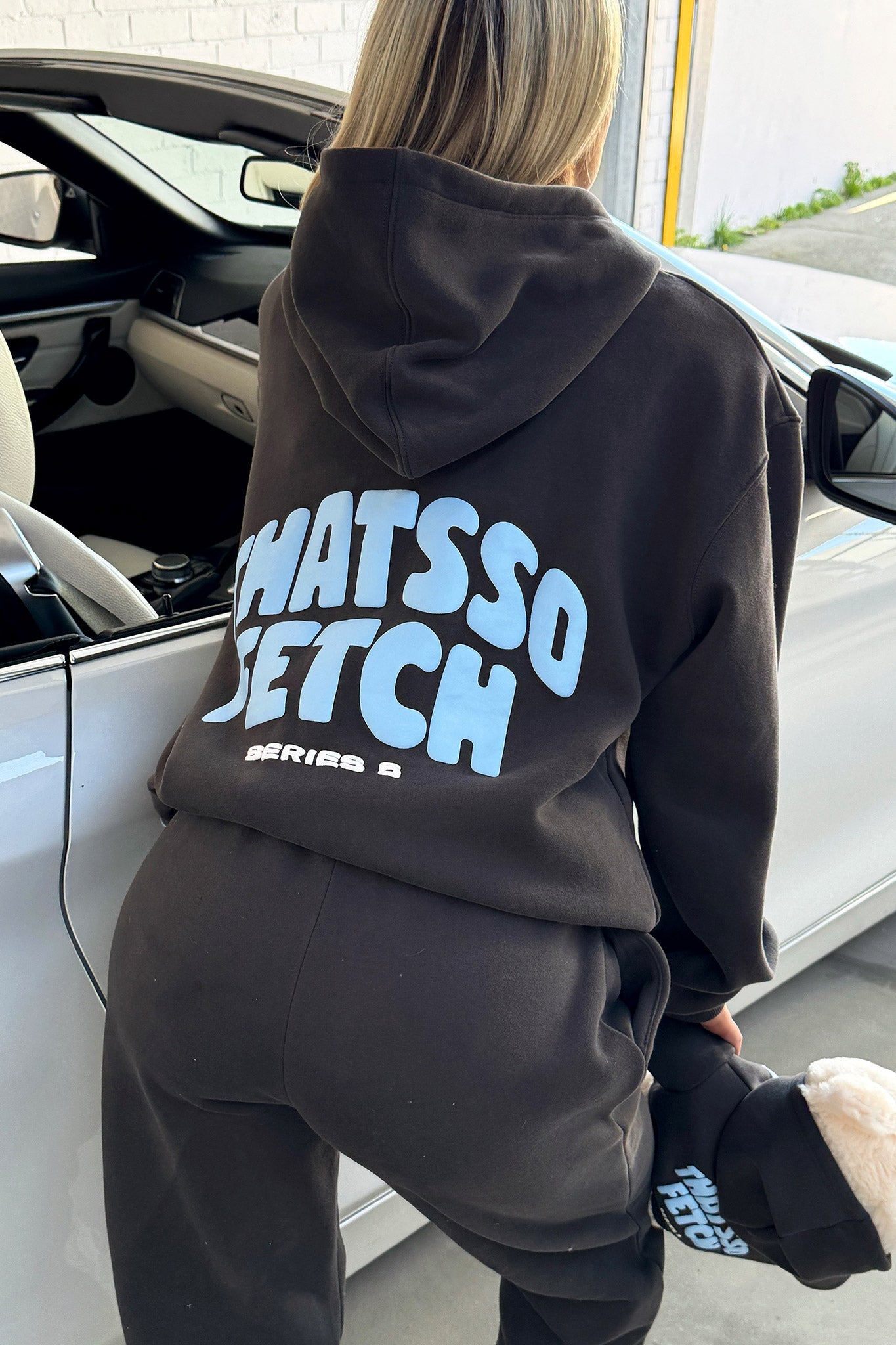Series 5 Hoodie - Charcoal/Blue
