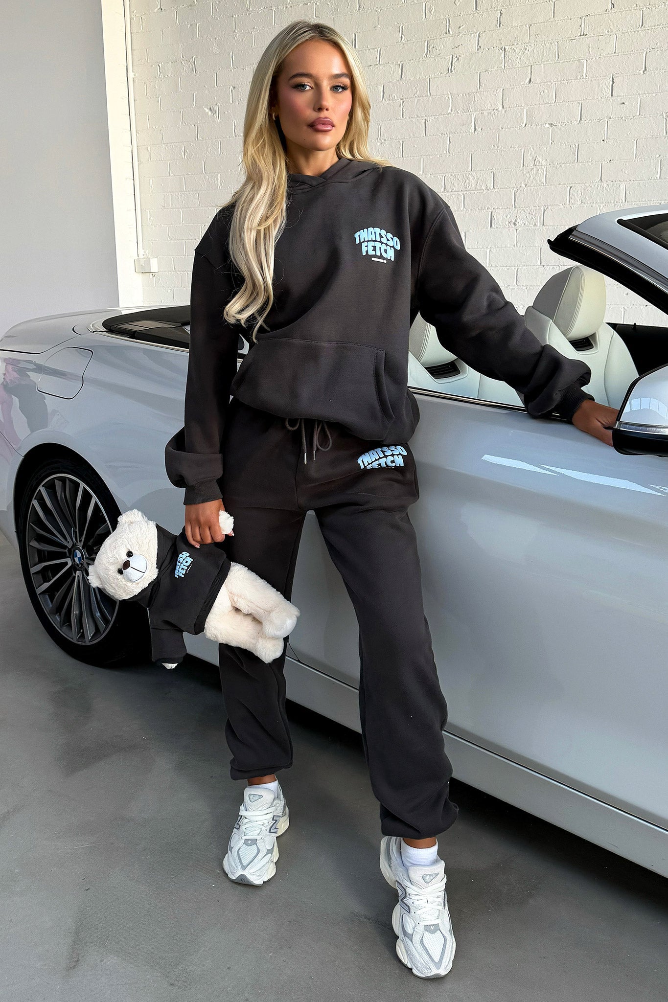 Series 5 Hoodie - Charcoal/Blue