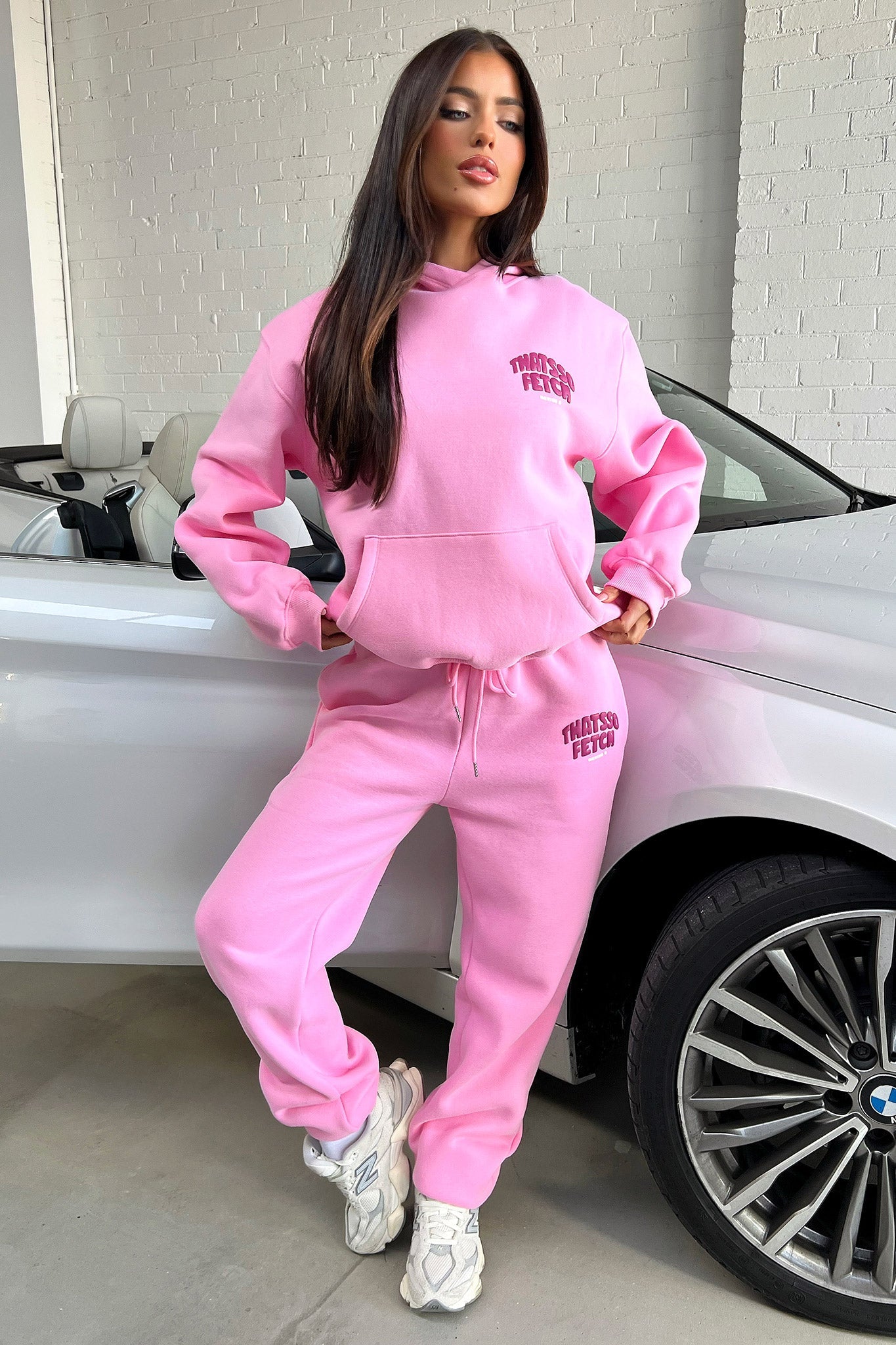 Series 5 Sweatpants - Pink/Burgundy