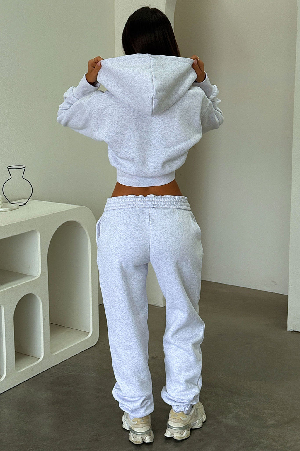Series 10 Cropped Jacket - Grey