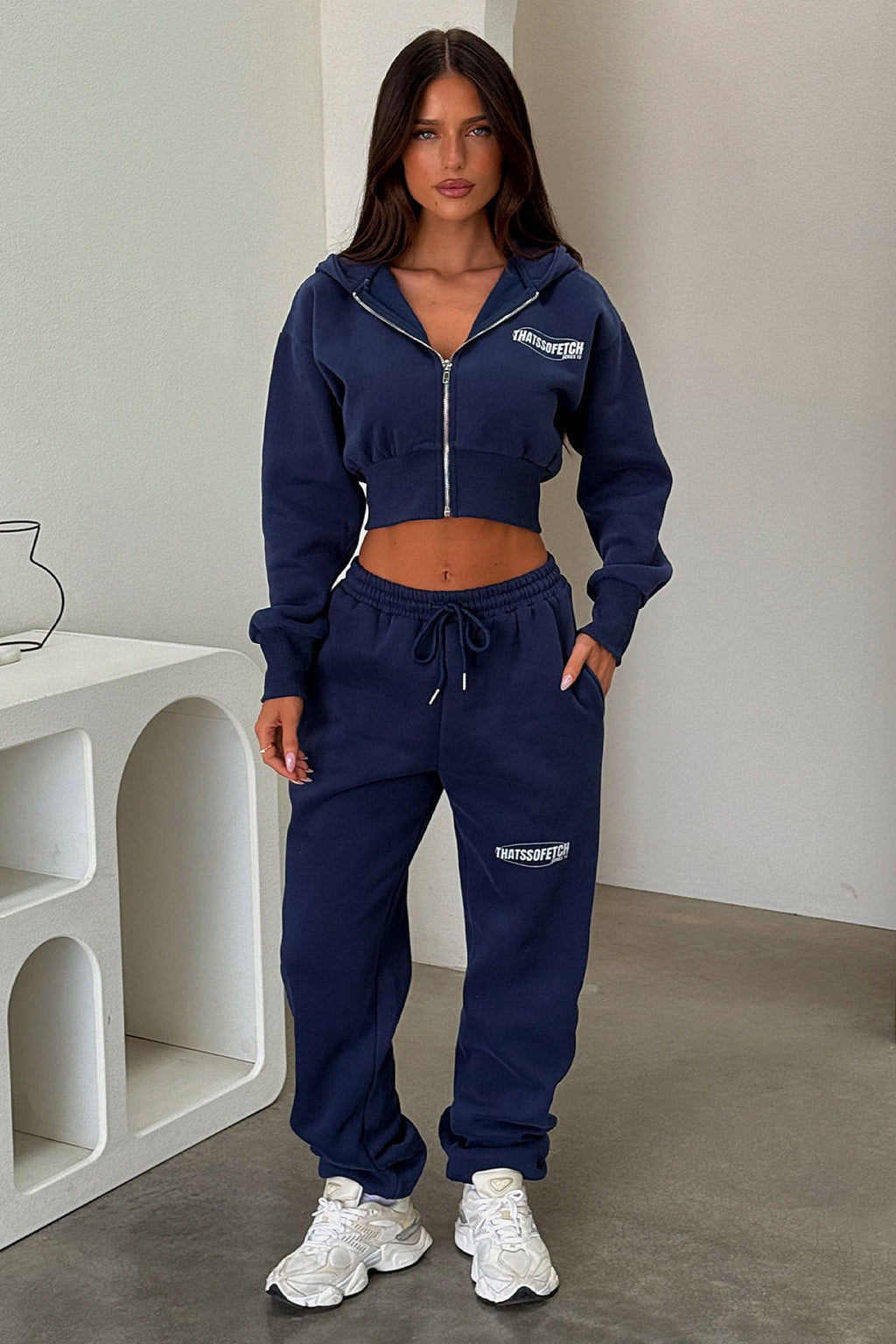 Series 10 Cropped Jacket - Navy
