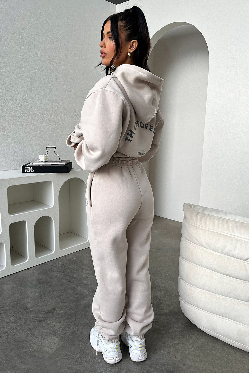 Series 2 Sweatpants - Beige / Charcoal