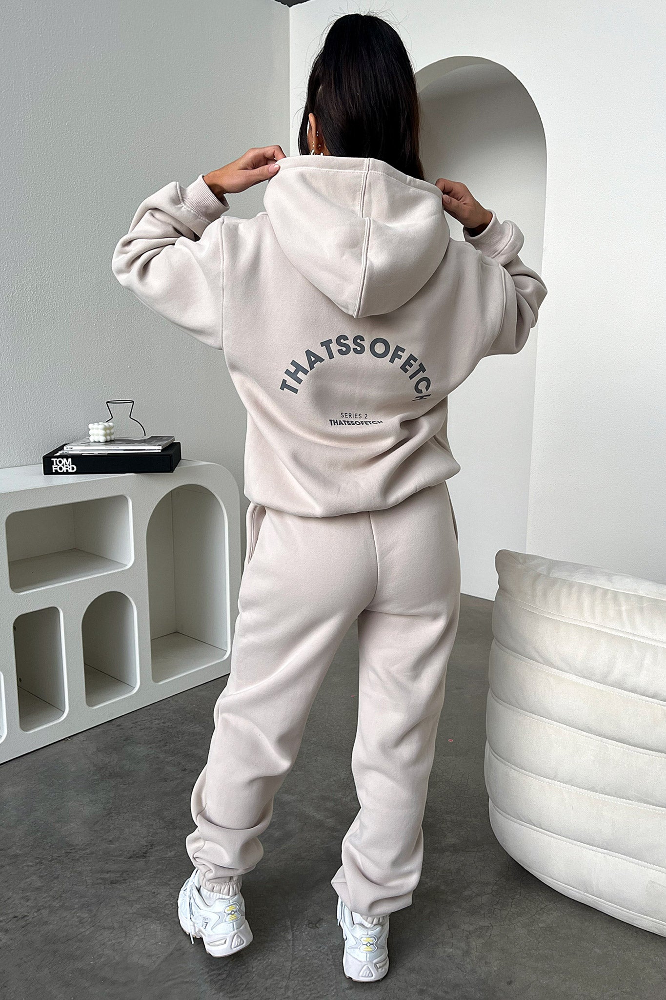Series 2 Sweatpants - Beige / Charcoal