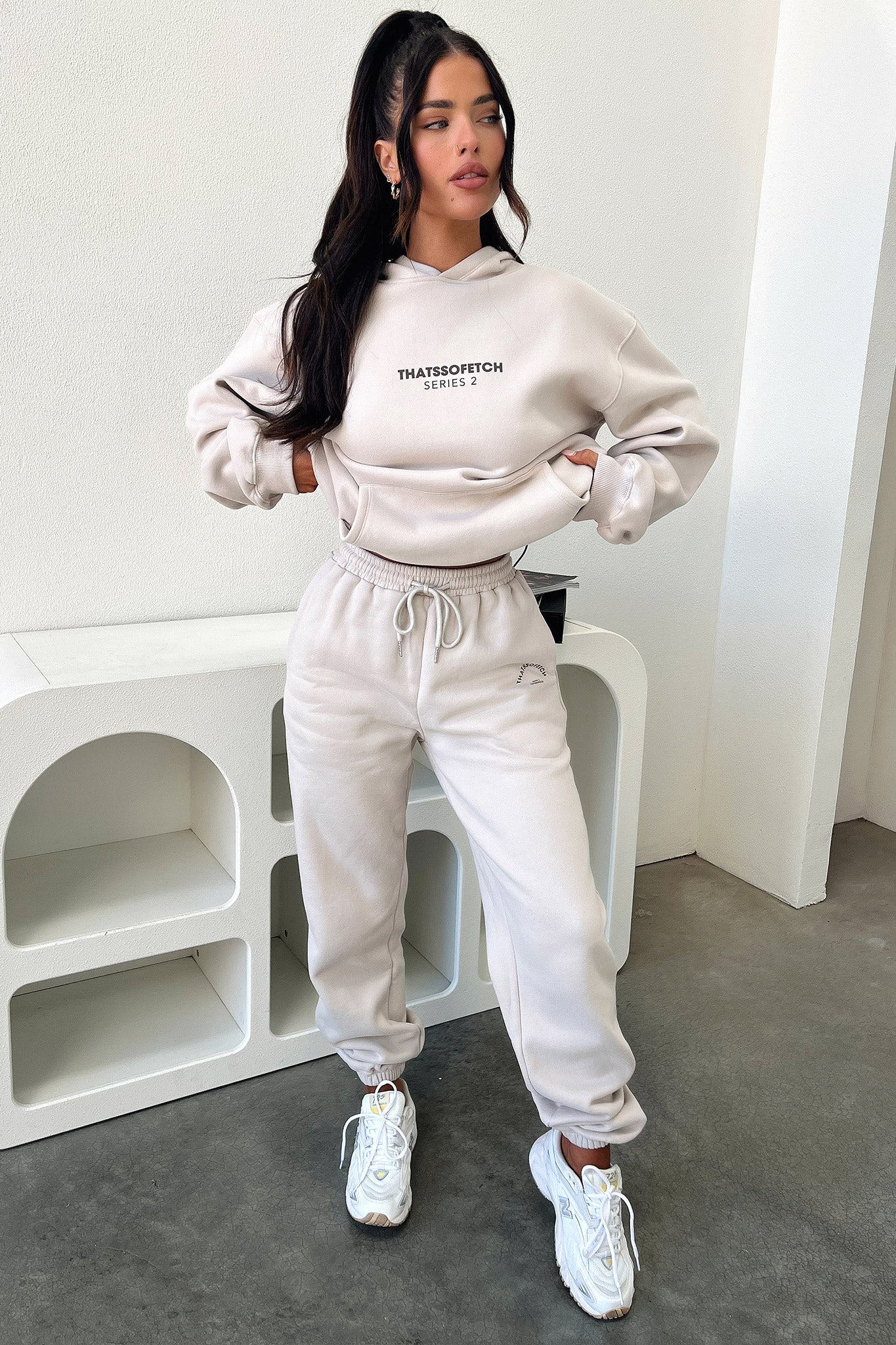 Series 2 Hoodie - Beige / Brown