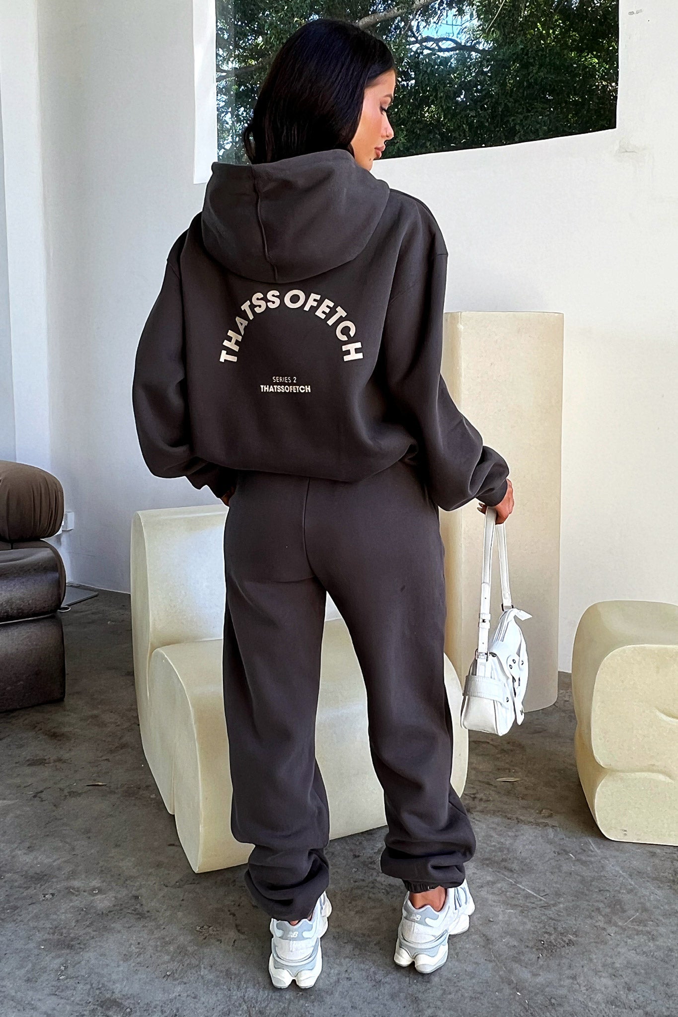 Series 2 Sweatpants - Charcoal / Beige