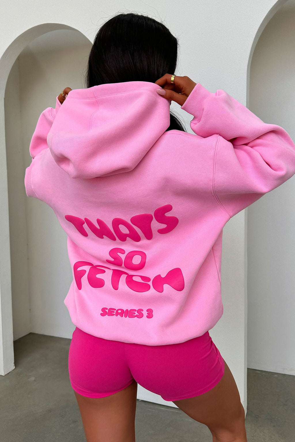 Series 3 Bike Shorts - Hot Pink