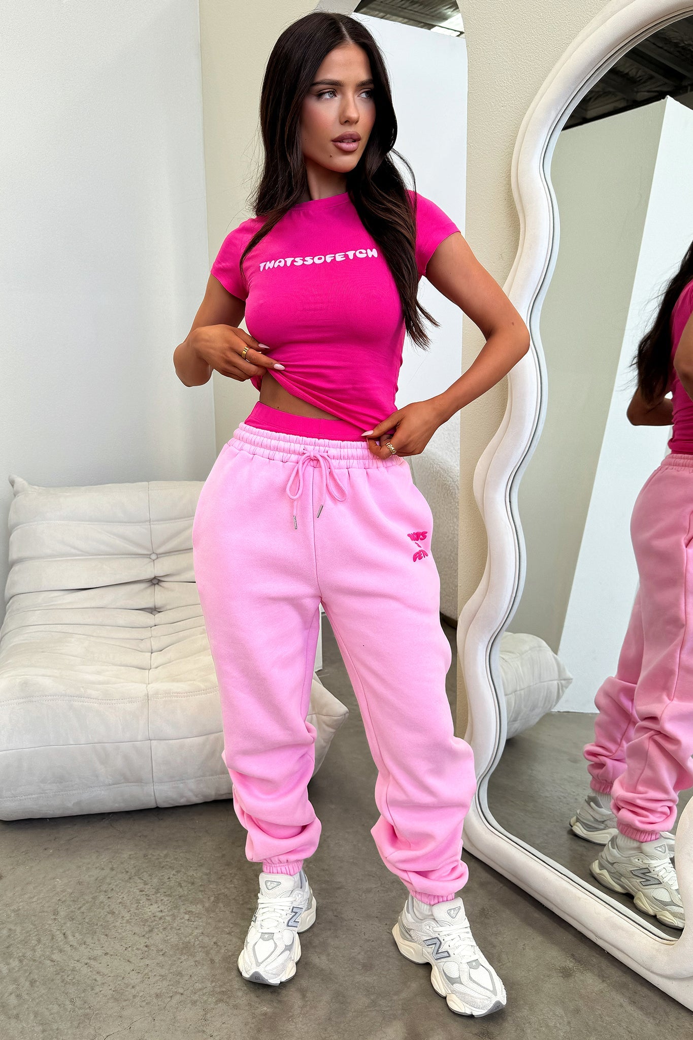 Series 3 Tee - Hot Pink