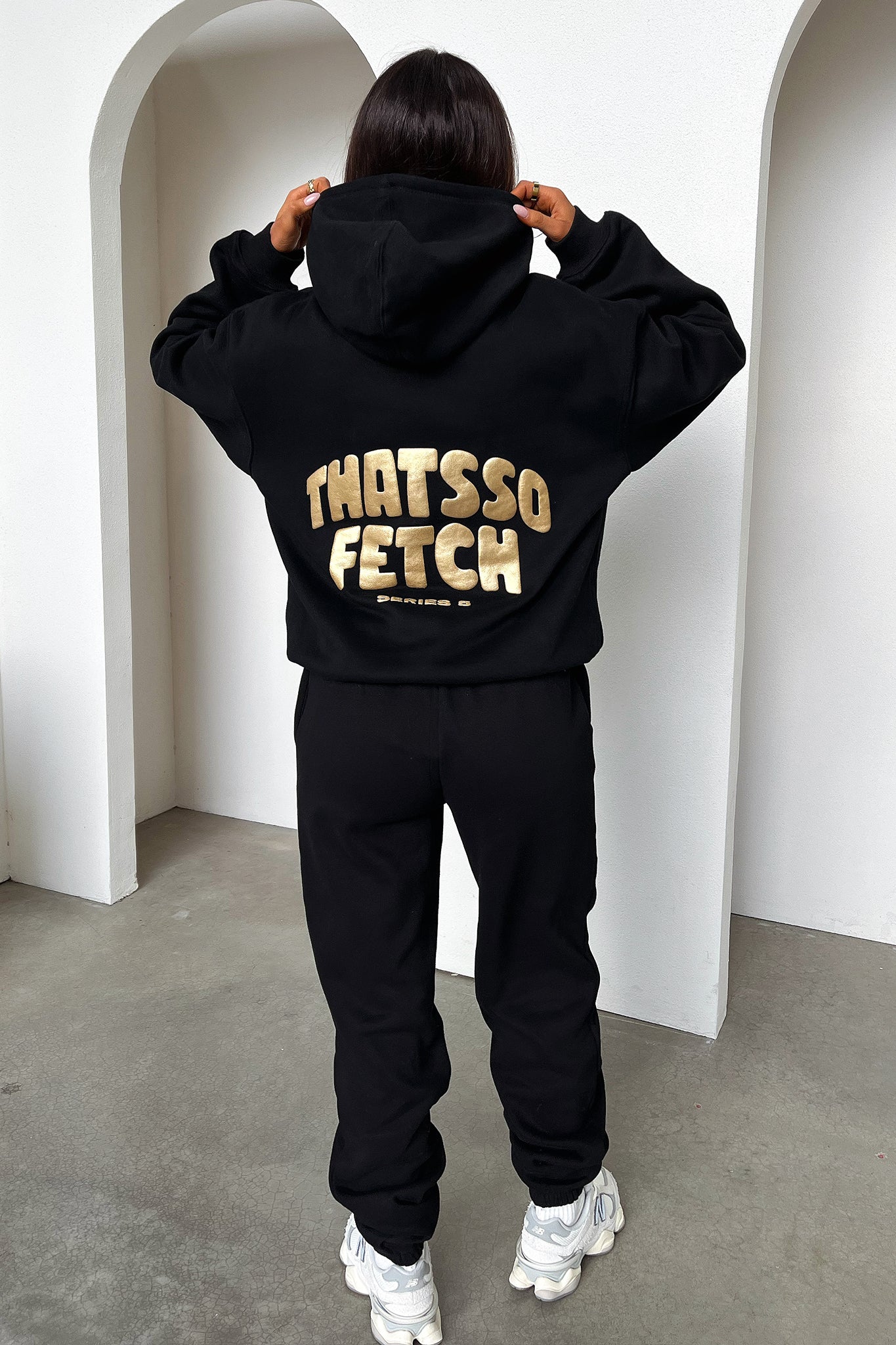 Series 5 Hoodie - Black/Gold