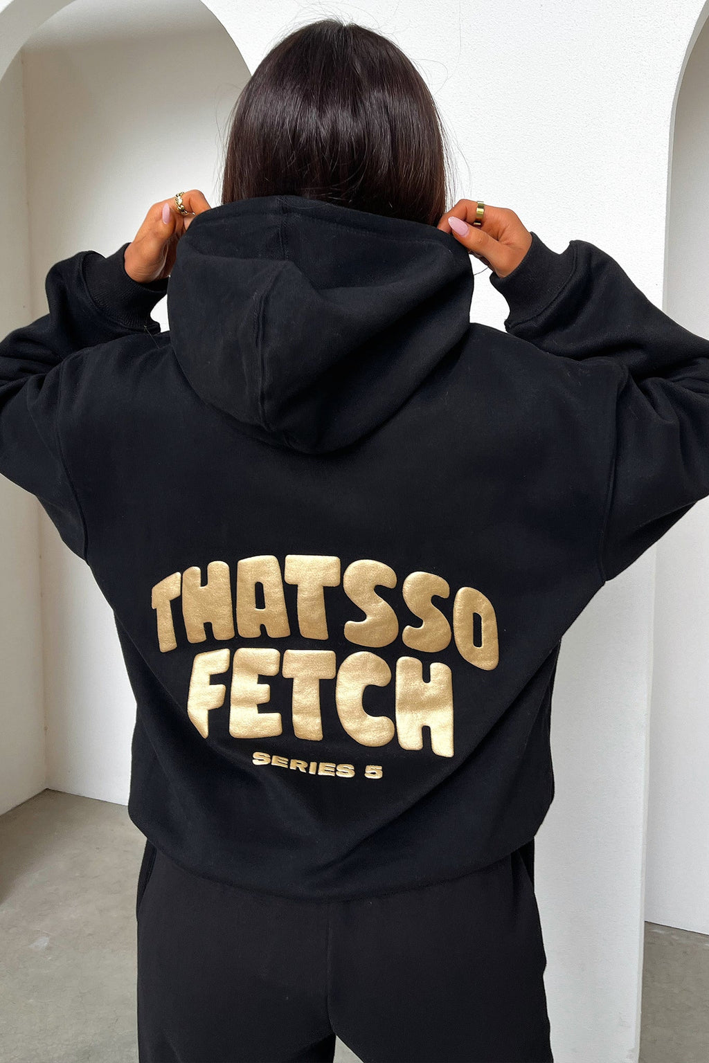 Series 5 Hoodie - Black/Gold