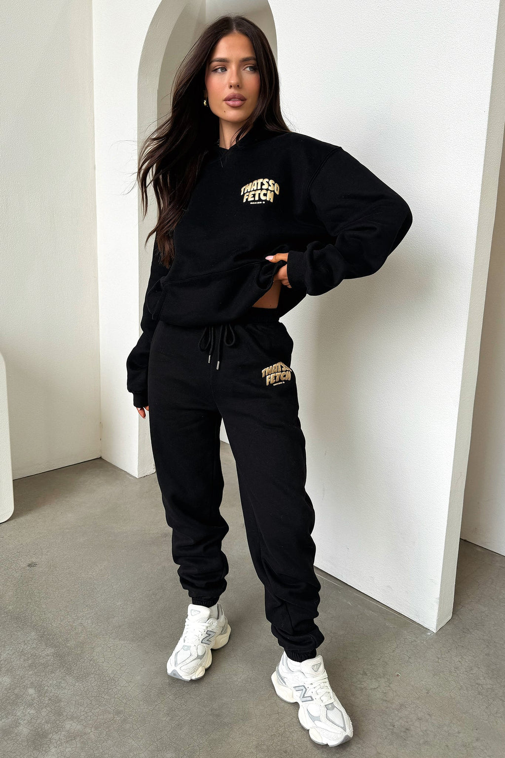 Series 5 Hoodie - Black/Gold