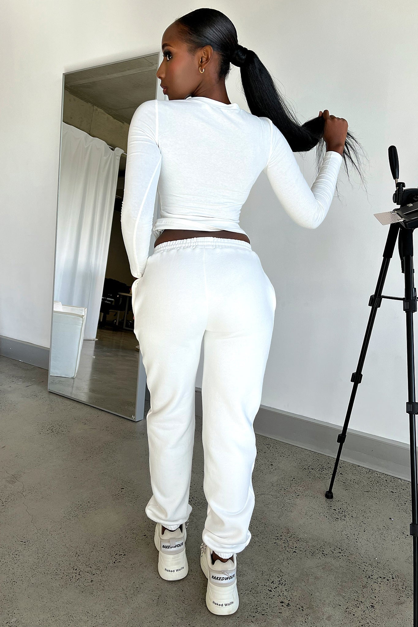 Series 5 Long Sleeve Tee - White