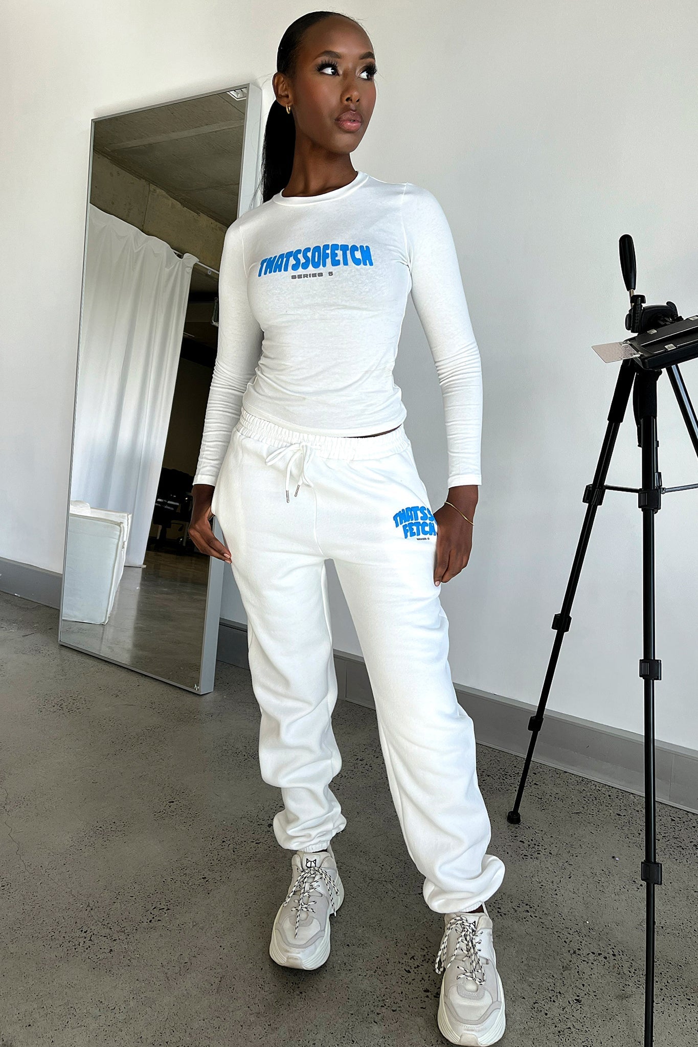 Series 5 Long Sleeve Tee - White