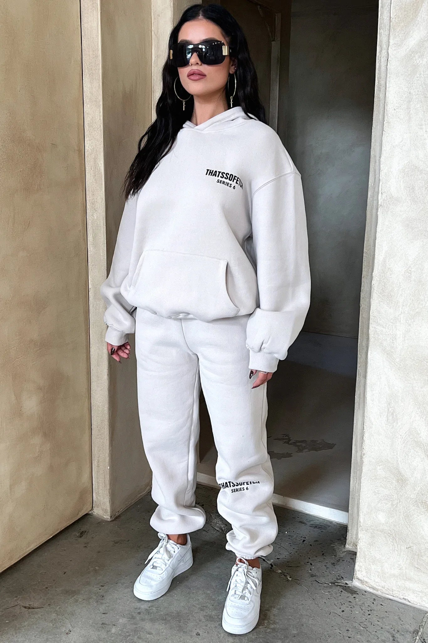 Series 6 Hoodie - Bone