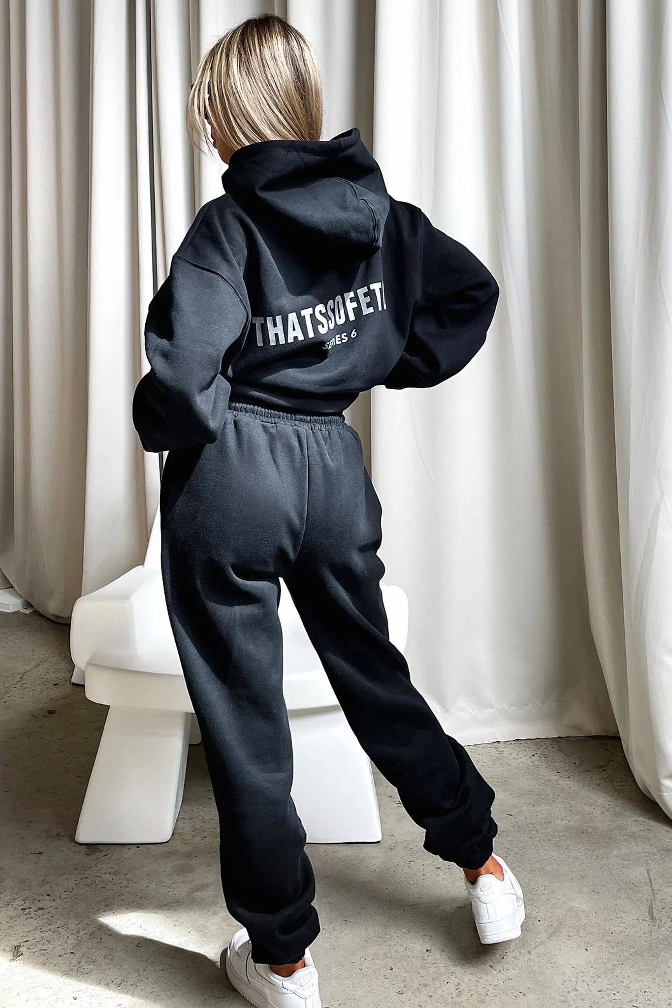 Series 6 Hoodie - Black