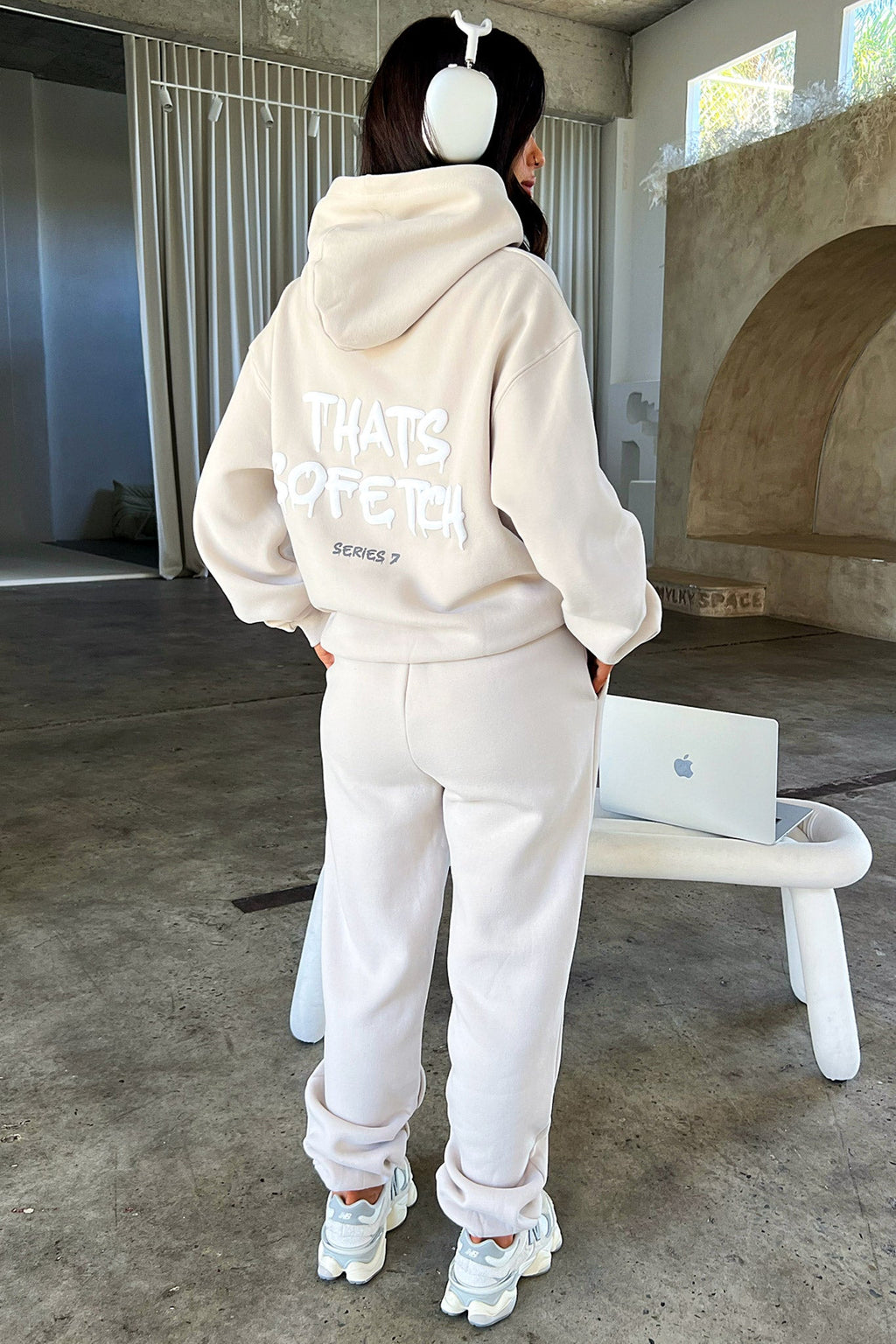 Series 7 Hoodie - Bone