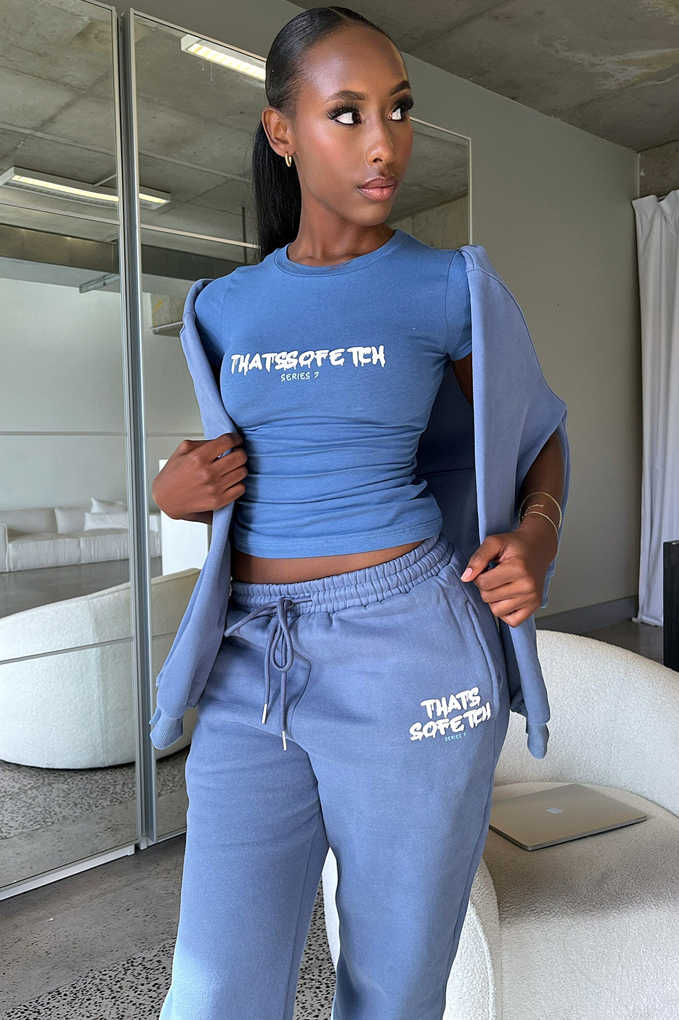 Series 7 Tee - Blue