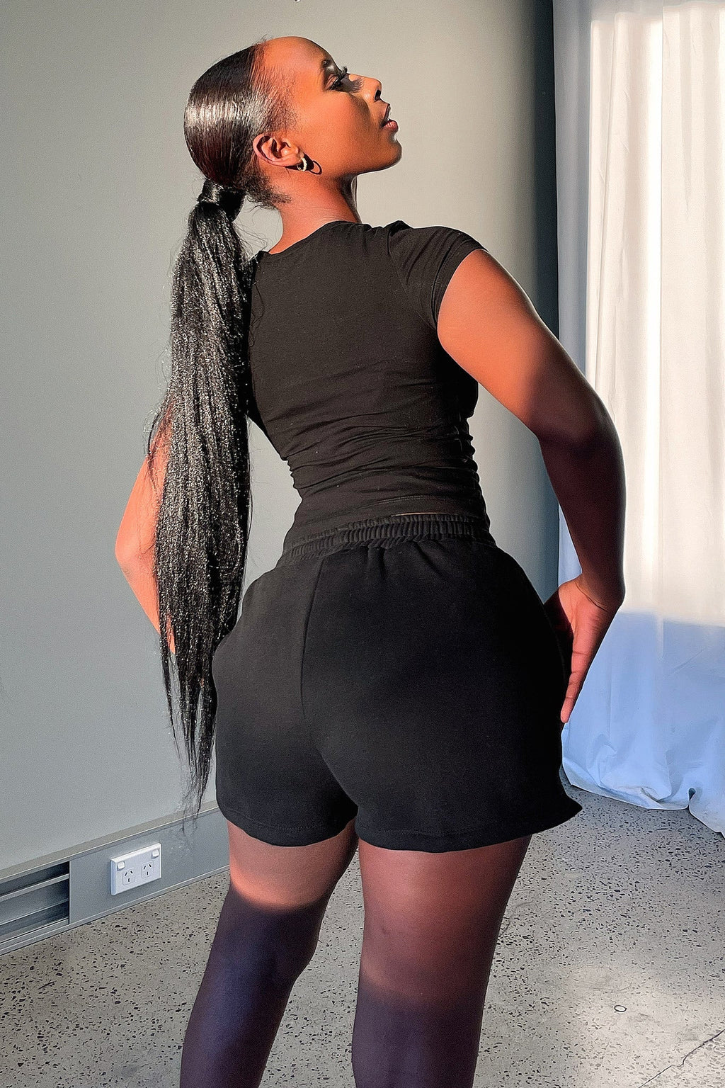 Series 7 Shorts - Black/Pink